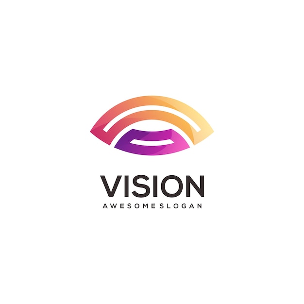 Premium Vector | Vision logo