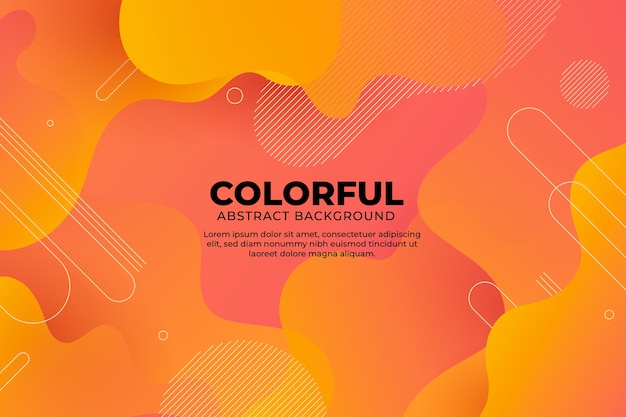 Free Vector | Vivid abstract background