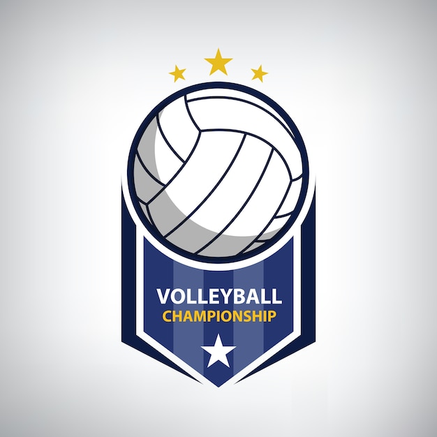 Download Free Volleyball Championship Logo Premium Vector Use our free logo maker to create a logo and build your brand. Put your logo on business cards, promotional products, or your website for brand visibility.