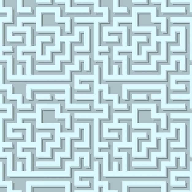 Download Volumetric maze pattern | Free Vector