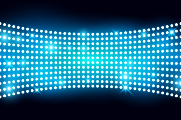 壁のライトライトスクリーン ライト ベクトル イラスト プレミアムベクター