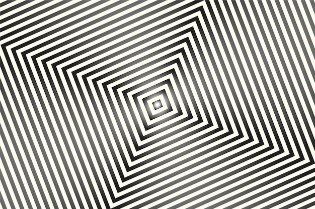 サイケデリックスの目の錯覚の概念を持つ壁紙 無料のベクター