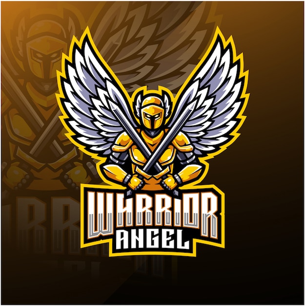 Download Free Warrior Angel Mascot Logo Design Premium Vector Use our free logo maker to create a logo and build your brand. Put your logo on business cards, promotional products, or your website for brand visibility.