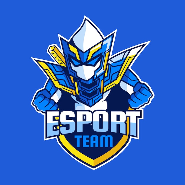 Download Free Warrior Knight Esport Team Logo Design Premium Vector Use our free logo maker to create a logo and build your brand. Put your logo on business cards, promotional products, or your website for brand visibility.