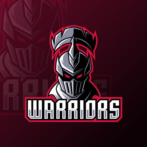 Download Free Warrior Spartan Roman Knight Mascot Gaming Logo Design Template Premium Vector Use our free logo maker to create a logo and build your brand. Put your logo on business cards, promotional products, or your website for brand visibility.