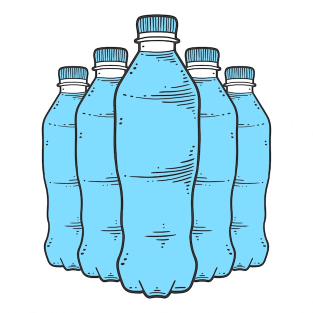 Water bottle. Vector | Premium Download