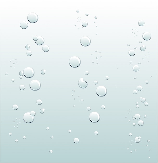 Water bubbles | Premium Vector