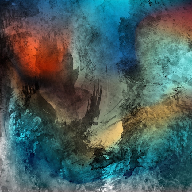 Download Watercolor abstract background with grunge effect ...