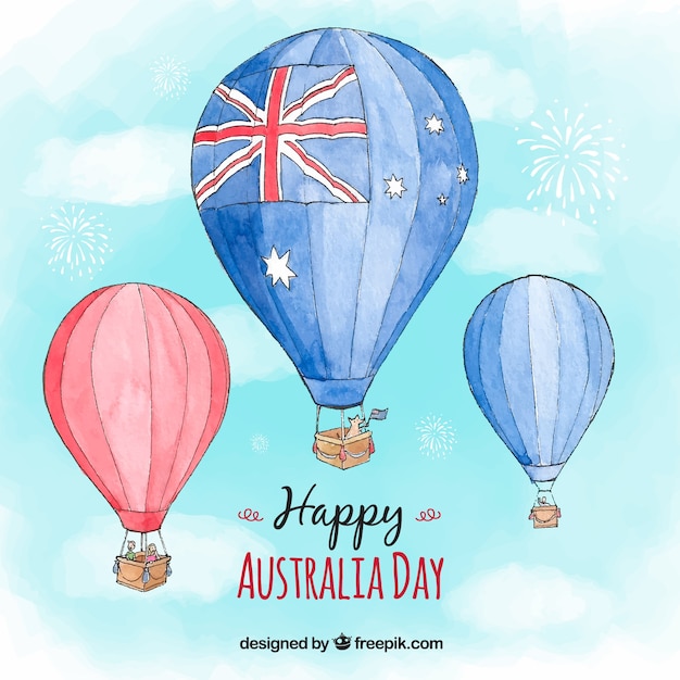 hot air balloon australia