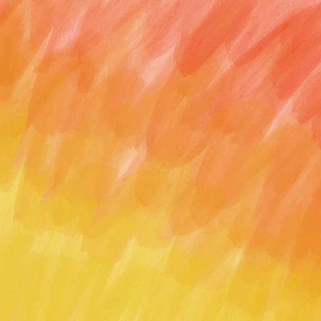 Free Vector | Watercolor background design in warm colors