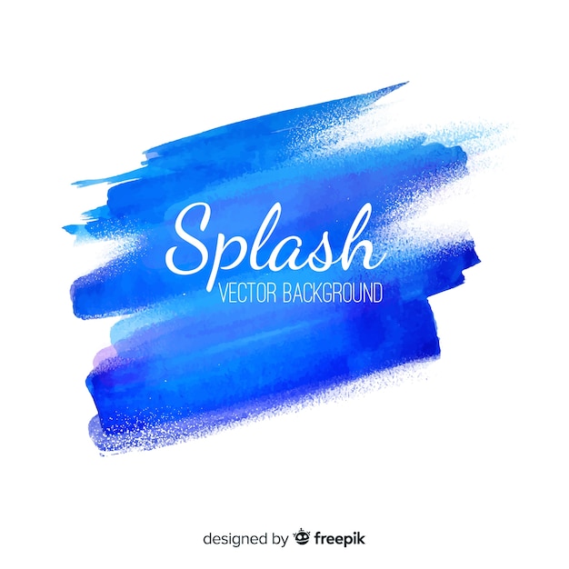 Download Watercolor brush stroke background | Free Vector