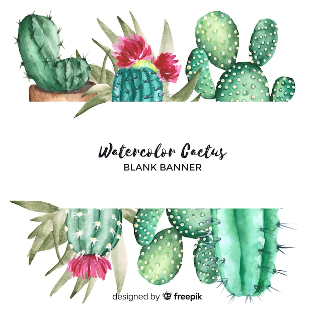 Watercolor Cactus Images Free Vectors Stock Photos Psd