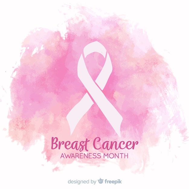 Download Watercolor design breast cancer awareness Vector | Free Download