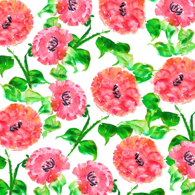 Download Watercolor floral background | Free Vector