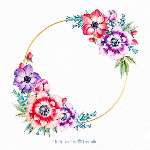 Download Free Download Free Watercolor Floral Frame With Blank Banner Vector Freepik Use our free logo maker to create a logo and build your brand. Put your logo on business cards, promotional products, or your website for brand visibility.