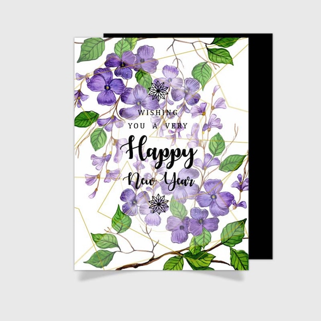 Premium Vector | Watercolor floral greeting cards