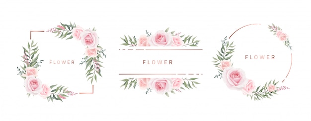 Download Free Watercolor Flower Frame Rose Eucalyptus Template Wedding Use our free logo maker to create a logo and build your brand. Put your logo on business cards, promotional products, or your website for brand visibility.