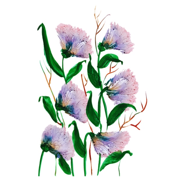 Free Vector | Watercolor flowers