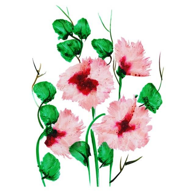 Download Free Vector | Watercolor flowers