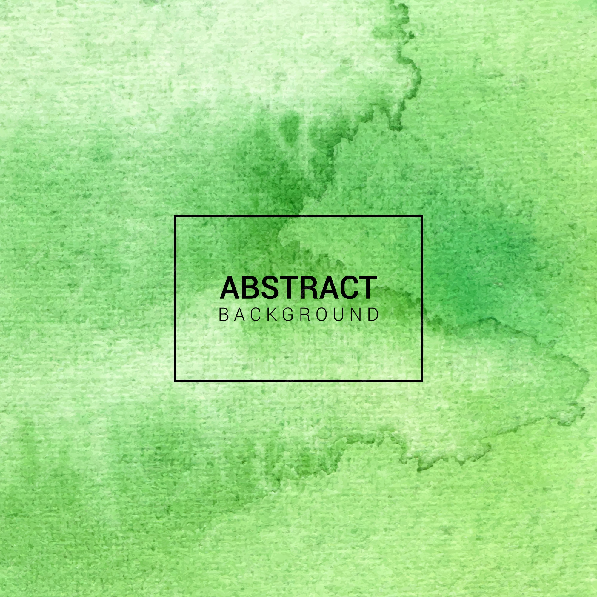 Premium Vector Watercolor Green Abstract Background Texture