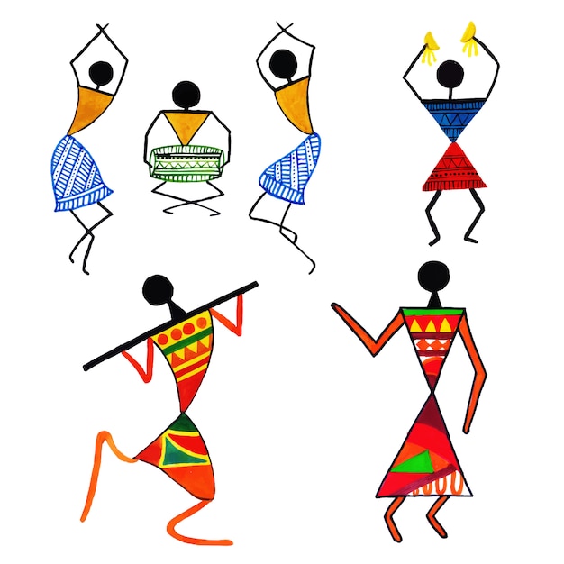 warli art figures