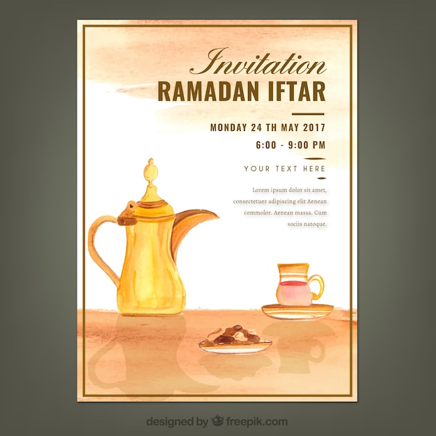 Ramadan Iftar Invitation 5