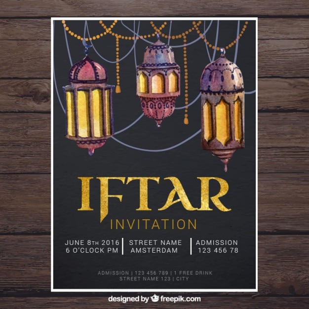 Ramadan Iftar Invitation 4