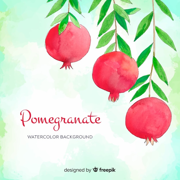 Download Free Watercolor Pomegranate Background Free Vector Use our free logo maker to create a logo and build your brand. Put your logo on business cards, promotional products, or your website for brand visibility.