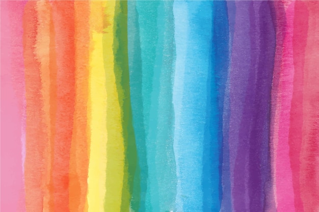 Download Watercolor rainbow concept | Free Vector