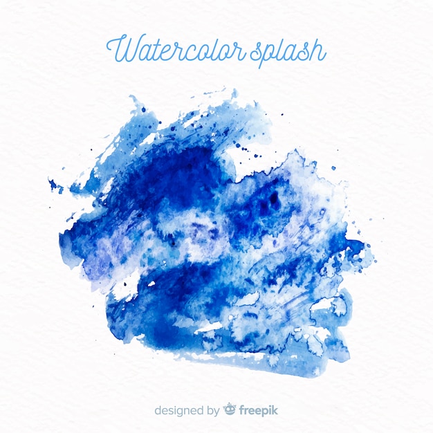 Download Watercolor splash background Vector | Free Download