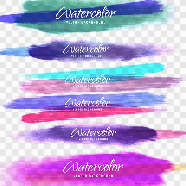 Download Watercolor strokes | Free Vector
