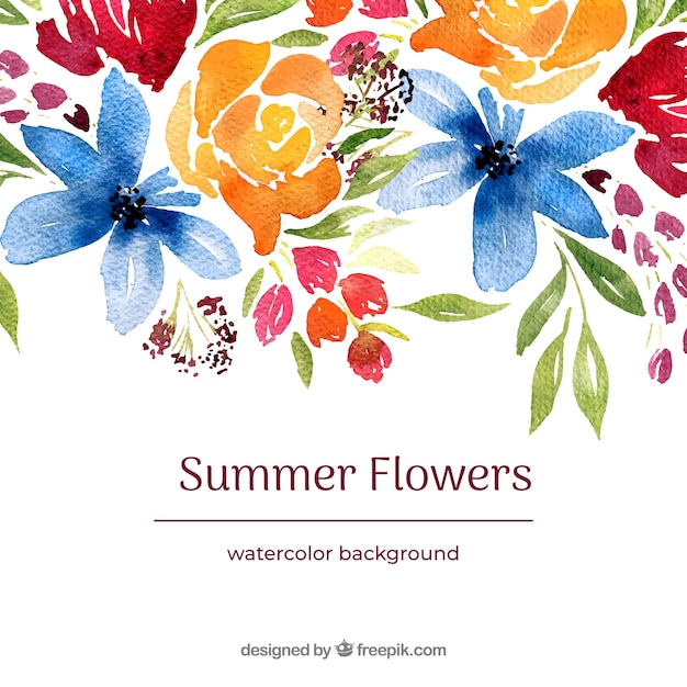 summer flower background