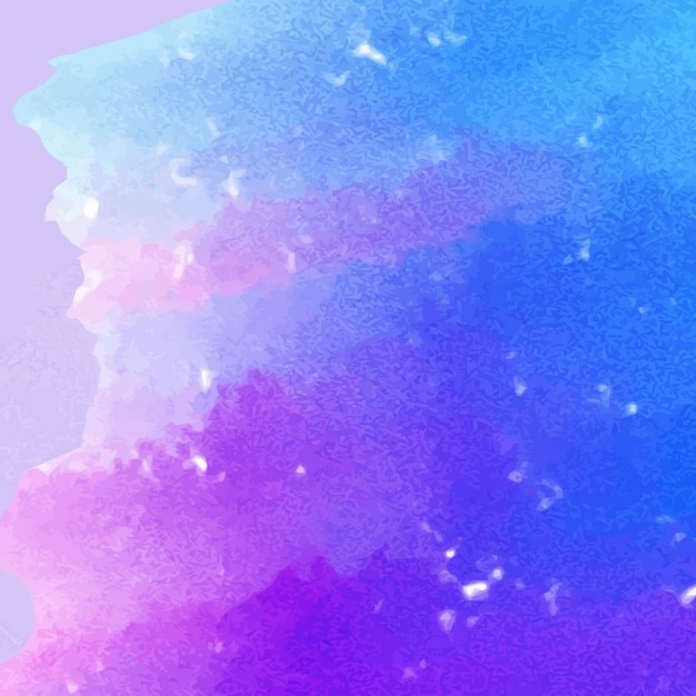 Free Vector | Watercolor texture, blue and purple