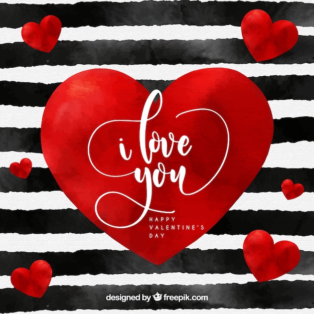I Love You Happy Valentine's Day Card