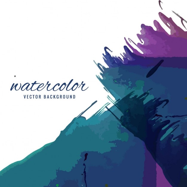 Free Vector | Watercolor with splashes