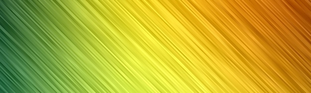 波の抽象的な背景 縞模様の壁紙 イエローゴールドカラーのバナーカバー プレミアムベクター