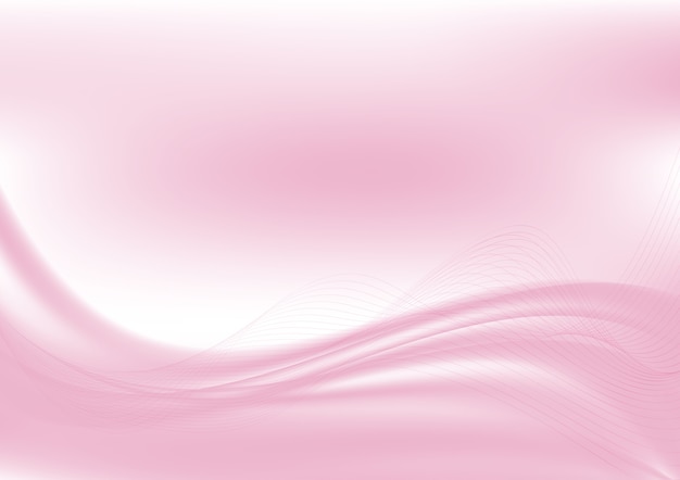 Premium Vector | Wave pink abstract background