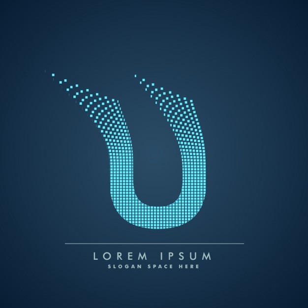 Download Free Wavy Letter U Logo In Abstract Style Free Vector Use our free logo maker to create a logo and build your brand. Put your logo on business cards, promotional products, or your website for brand visibility.