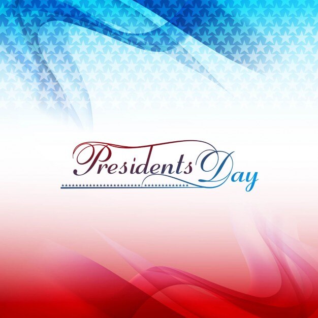 free-vector-wavy-presidents-day-background-with-stars