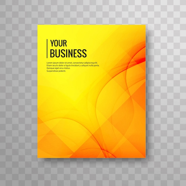 Download Download Vector Classic Yellow Business Card Design Vectorpicker PSD Mockup Templates