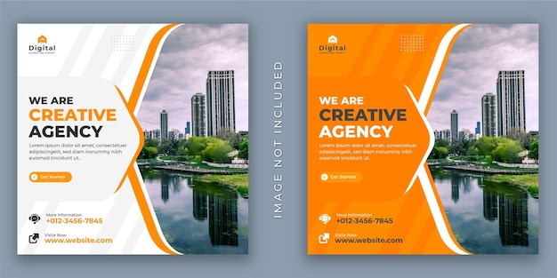  We are creative agency and corporate business flyer