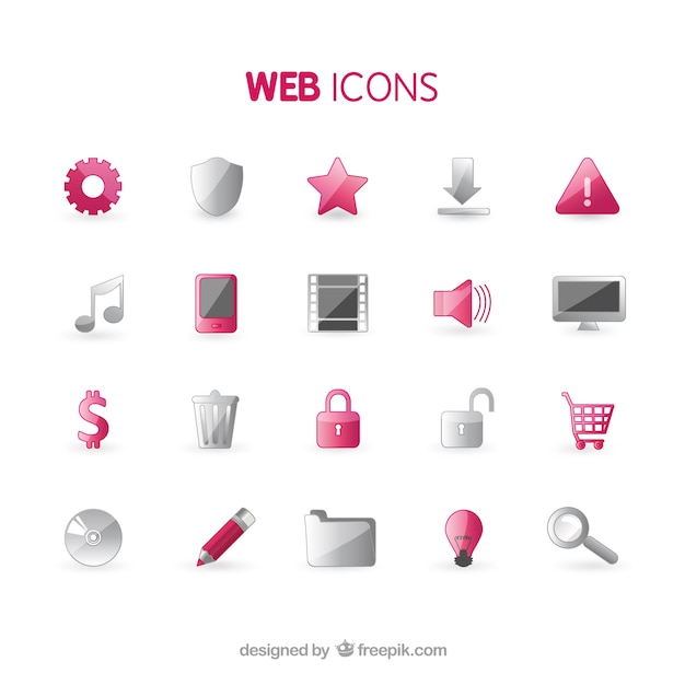 vector icons for website