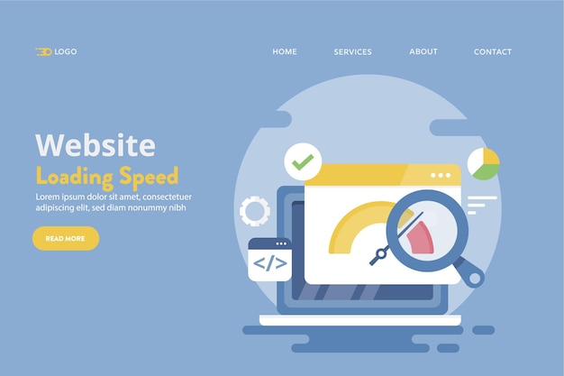  Website loading speed