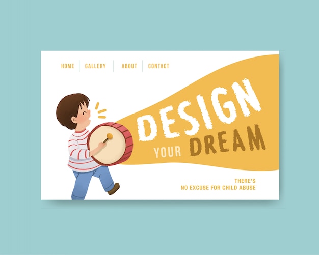 Download Free Download This Free Vector Website Template With Youth Day Design Use our free logo maker to create a logo and build your brand. Put your logo on business cards, promotional products, or your website for brand visibility.