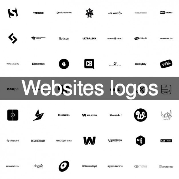 Download Free Vector | Websites logos for design