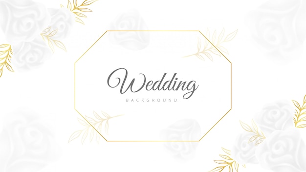 Wedding background | Premium Vector