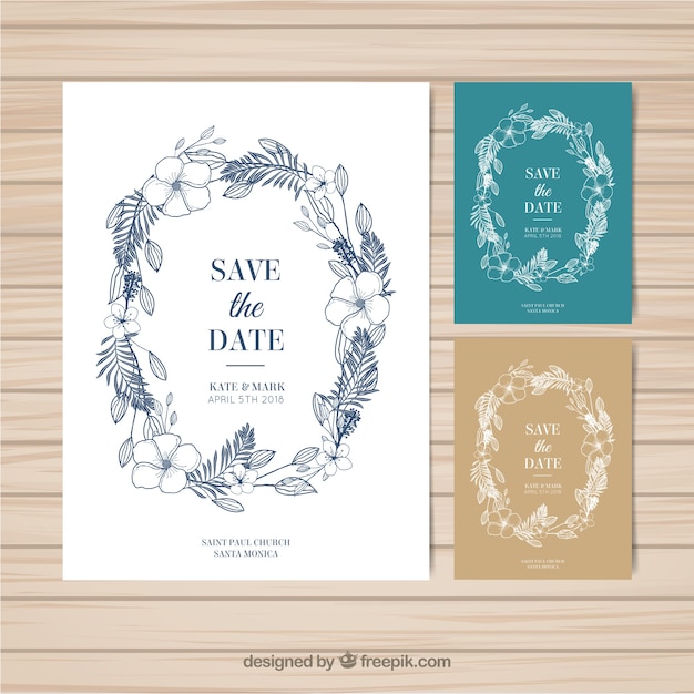 Download Wedding card Vector | Free Download