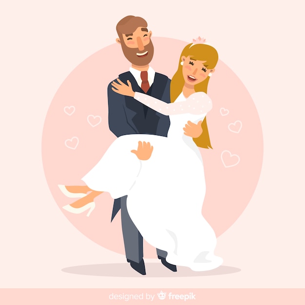 Download Wedding couple Vector | Free Download