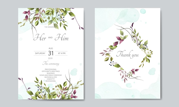 Wedding Invitation Floral Invite Card Design Garden Lavender Pink Stock Vector Image Art Alamy