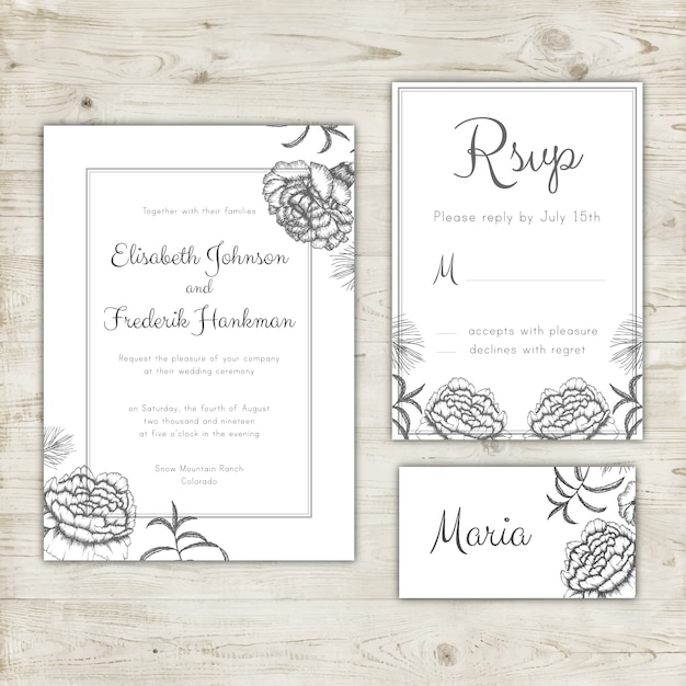 Rsvp Card Design 8